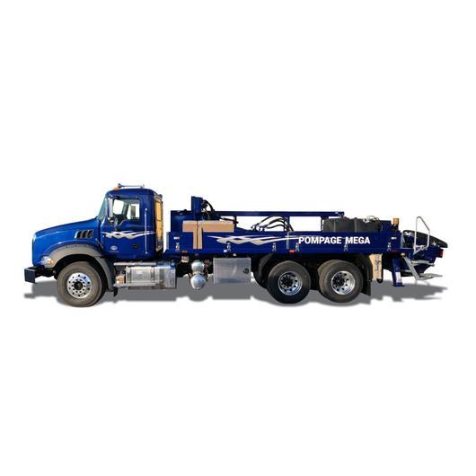 Pompe à ligne montée sur camion de marque CP2110 HP à louer