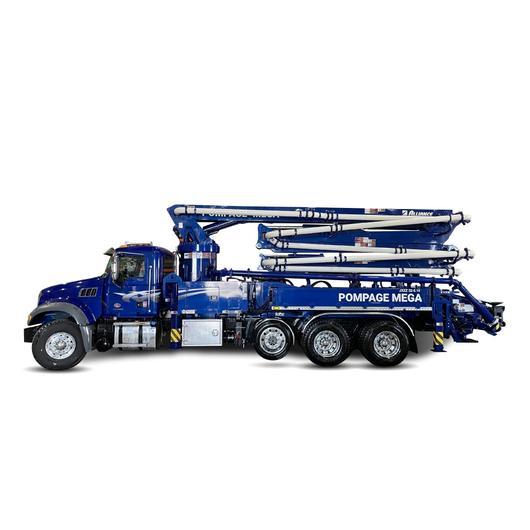 Pompe avec mât de distribution de marque Alliance JXZZ à louer