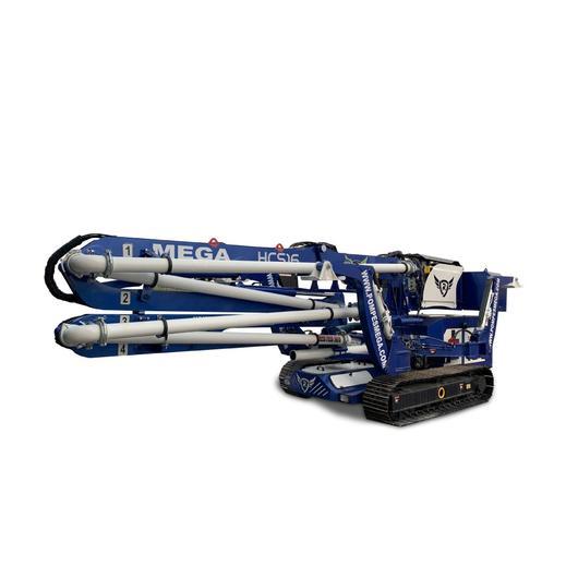 Distributeur de béton hydraulique chenilles de marque HCS 16 à louer